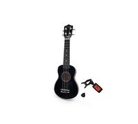 Kit Ukulélé Noir + Sacoche + Tuner + Médiators et cordes de rechange - Jhonny Brook JB310A