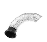 Kit Universel 1 Ensemble Tuyau D'admission D'air Turbo Pour Pare-chocs Avant Voiture Tuyau D'entrée D'air Turbine Entonnoir D'air Filtre À Air Tuyau D'admission(Round)