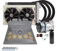 Kit universel de climatisation, capacité de refroidissement de 22000 BTU, échangeur de chaleur en aluminium durable, 2A-12V