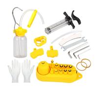 Kit Universel De Purge D'huile Minérale Pour Frein À Disque Hydraulique De Vélo, Kit D'entonnoir, Seringue, Ensemble Général, Outils De Réparation De Freins De Vélo, Accessoires