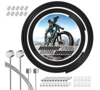 Kit Universel de Remplacement de Câble de Frein/de Manette de Vitesse de Vélo et Boîtier, Avec bornes de câble accessoires, Kit de Boîtier de Câble de Frein de Vélo VTT