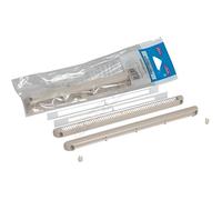 Kit universel d'entrée d'air mortaise - NICOLL - 250x12 - Sable - Simple flux - Sanitaire
