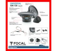 KIT UNIVERSEL FOCAL 13cm 130mm 2 VOIES NEODYME ISN 130 NEW