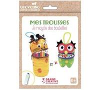 Kit Upcycling Bouteilles plastiques pour trousses rigolotes Jaune G
