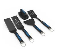 3 spatules nylon + brosse + racloir plancha Ultimate