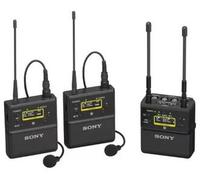 Kit UWP-D à deux canaux de Sony. 1x URX-P41D/K33 & 2x UTX-B40/K33 émetteur