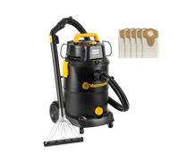 Kit Vacmaster , 30 L, 3-en-1 avec sac - Aspirateur eau et poussière et shampouineuse pour moquette - avec 5 sacs à poussière de rechange