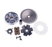 Kit Variateur Complet Pour Scooter/cyclomoteur Pour GY6 49cc/50cc, Poulie D'embrayage Avant Avec Masselottes 139QMB/139QMA Transmission et engrenages