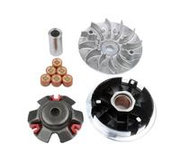 Kit variateur for Scooter, Galet de Course 18 x 14 mm, 12 g, et Demi-poulie d'entraînement Fixe, Compatible avec Arn 125 F-Act FS MX Zahara 125 cm³ 4T