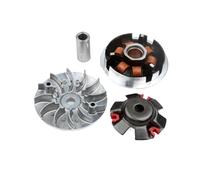 Kit variateur for Scooter, Galet de Course 18 x 14 mm, 12 g, et Demi-poulie d'entraînement Fixe, Compatible avec Fiddle 2 Jet 4 Orbit 1 Symphony 125 CC, 150 CC 4T