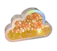 Kit veilleuse tulipe nuage DIY 20 cm ABS (rose)