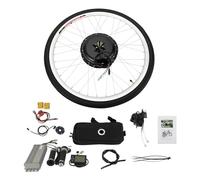 Kit Velo Electrique 48V 1000W Moteur Velo Electrique, Roue Arrière 28 Pouces, Roue Electrique Moteurs Vitesse du Moteur 470 TR/Min, Ebike Kit de Conversion 3 Capteurs Hall Frein d'arrêt