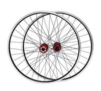 Kit vélo électrique roue arrière et avant 29'' en alliage d'aluminium VTT 7-12 s Frein à disque avec levier de serrage rapide rouge
