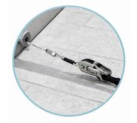 Kit vent fort avec câble intéger dans dans barre (8 x 4 m maxi) - AQUALUX