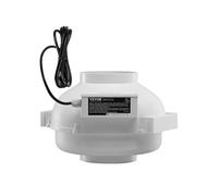Kit Ventilateur d'Atténuation Radon de Conduit en Ligne 148-114 mm 380 CFM