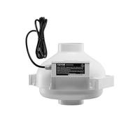 Kit Ventilateur d'Atténuation Radon de Conduit en Ligne 98-114 mm 190 CFM