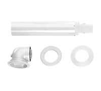 Kit Ventouse Horizontale Ø60-100 - ELM-LEBLANC - C13Ø60/100 - Prise de Mesure - Installation Ventouse