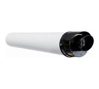 Kit ventouse horizontale 60/100 Noir ATLANTIC - 074255