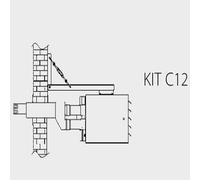 Kit Ventouse Murale C12 pour AGSX 80 et AGSX 80C - SOVELOR-DANTHERM - ACC164X
