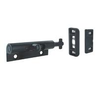 Verrou torpille - pour panneau et volet coulissant - aluminium - noir BURGAUD