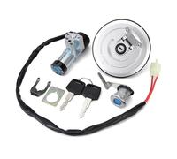 Kit Verrouillage Kit Clé Verrouillage Siège Bouchon Gaz Carburant Commutateur D'allumage Pour CBF125 2009 2010 2011 2012 2013 35010-KWF-950