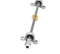 Kit vertical de vis mère T8 de 8 mm for imprimantes 3D, ensemble complet avec écrou en laiton, support de roulement KP08 et couplage flexible, 1 pièce(1mmx1mmx200mm)