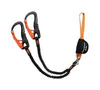 Set dissipateur via ferrata Black Diamond Easy Rider noir orange