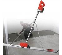Kit Vibrant pour Chape en Béton, Grattoir Électrique pour Béton, Chape Électrique sans Fil, Outil De Finition pour Chape en Béton, avec Planche en Acier Inoxydable De 150
