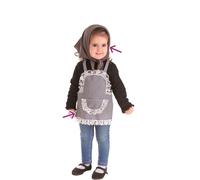 Kit Vichy Chestnut Pour Fille: Tablier Et Mouchoir (Taille 7-9a) Multicolore