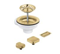 Kit vidage avec excentreur pour évier à 1 cuve, or (G40996GN0)