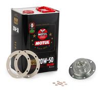 Kit vidange 5L huile Motul + crépine + pochette joints pour moteur VOLKSWAGEN Type 1 Coccinelle Combi
