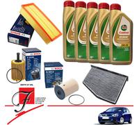 Kit Vidange Castrol EDGE 5W30 5LT 3 Filtres Bosch VW Golf 5 V 1.9 TDI