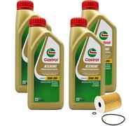 Kit Vidange Castrol Edge Professional LL III 5W30 4L + Filtre Offert