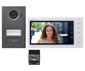 Kit vidéo couleur antivandales saillie 2 fils intégral JVS1V AIPHONE 130440