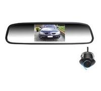 Kit vidéo de recul avec écran rétroviseur LCD 4,3 RW043P Noir G