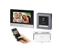 Kit Vidéo-Interphone Hikvision DS-KIS702Y 7 pouces noir