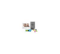 Kit vidéo - Note 2 - Wifi - Moniteur 7' - Platine de rue 1 bouton - Contrôle d'accès par badges