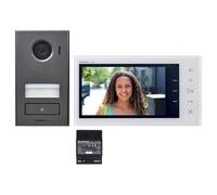 Aiphone Kit vidéo JVS1V platine saillie moniteur écran 7" 2 fils intégral