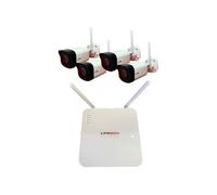 Kit vidéo surveillance wifi 4 caméras, disque dur 2t
