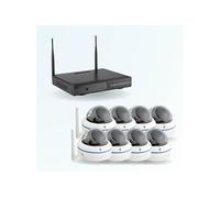 Kit vidéo-surveillance wifi 8 caméras full-hd+ (3mp) 2304x1296 - intérieur