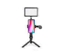 Kit vidéo vlogging, 3 mode d'éclairage, 10 intensités lumineuses réglables