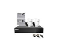 Kit vidéoprotection 1 Enregistreur vidéo + 2 Caméras AHD MINIdôme - - AHDKIT4N05AFR