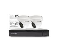 Kit vidéosurveillance IP - COMELIT IPDKIT004S02PA/FR