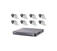 Kit vidéosurveillance Turbo HD 8 caméras bullet