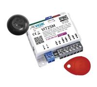 Kit VIGIK 1 porte, 1 appartement avec 3 badges résidents programmés - URMET 16090001