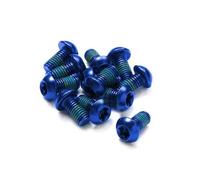 Kit vis de disque Reverse Components (x12) Bleu