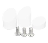 Kit vis inox et bouchons garde-boue pour trottinette Xiaomi M365 Avizar Blanc Blanc G
