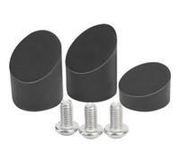 Kit vis inox et bouchons garde-boue pour trottinette Xiaomi M365 Noir