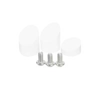 Kit vis inox et bouchons garde-boue pour trottinette Xiaomi M365 Blanc