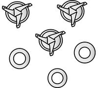 Kit vis pour casque avant Airoh Twist 2.0